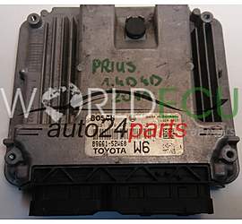 Centralina motore TOYOTA 1.4 D BOSCH 0 281 018 647, 0281018647, 89661-52W60, 8966152W60