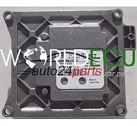 MOTORSTEUERGERÄT ECU STEUERGERÄT  OPEL ZAFIRA A18XER SIEMENS VDO 5WK9 430 , 5WK9430, GM 55 571 557 MT, 55571557, 55571557MT