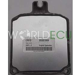 CENTRALINA MOTORE OPEL ASTRA 1.4 X14XE 09361069 CRFD 9361069 6237037