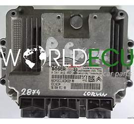 ECU ENGINE CONTROLLER PEUGEOT EXPERT FIAT SCUDO 1.6 HDI JTD BOSCH 0281012982, 0 281 012 982, 9665091180, 96 650 911 80, 9653958980 1039S20159 EDC16C34