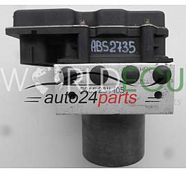 ABS-PUMPE-BLOCK-HYDRAULIKPUMPE-STEUERGERÄT AUDI BOSCH 0 265 234 105, 0265234105, 8E0910517A, 0265950357