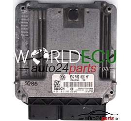 CENTRALINA DO MOTORE SEAT, VW, SKODA OCTAVIA 2.0 TDI, BOSCH 0 281 012 292, 0281012292, 03G 906 016 HF, 03G906016HF