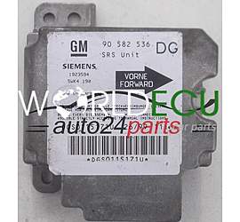 Centralina airbag OPEL ASTRA G ZAFIRA A GM 90 582 536 DG, 90582536, 90582536DG, SIEMENS 5WK4190