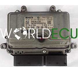 ECU ENGINE CONTROLLER MERCEDES B180 2.0 CDI A6401506879, 6401506879, A 640 150 68 79 BOSCH 0281012957, 0 281 012 957
