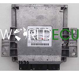 CENTRALINA MOTORE CITROEN C2 PEUGEOT 206 MAGNETI MARELLI IAW 48P2.7H, IAW48P27H, HW 16.623.004, 16623004, 9645989480, SW 16.634.044, 16634044, 9646570280