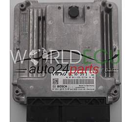 CENTRALINA MOTORE VOLKSWAGEN GOLF 1.6 TDI BOSCH 0 281 018 510, 0281018510, 04L 907 309 B, 04L907309B, EDC17C64