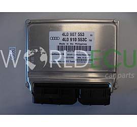 Centralina di sospensioni  AUDI Q7 4L0 907 553 , 4L0907553, 4L0 910 553 C, 4L0910553C