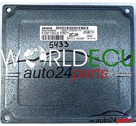 ECU ENGINE CONTROLLER FORD FIESTA SIEMENS S120977315 H, S120977315H, FoMoCo 6S61-12A650-FH, 6S6112A650FH, 2CJH