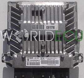 PEUGEOT 307 2.0 HDI SIEMENS 5WS40029O-T, 5WS40029OT, SW 9656171080, HW 9655041480, SID803