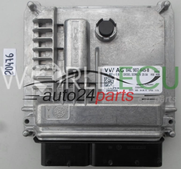 ECU Engine control unit VW VOLKSWAGEN GOLF SPORTSVAN 1.6 TDI DELPHI ...