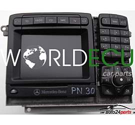 RADIO CD NAVI MERCEDES S CLASS W220/ W215 COMAND 2.5 E BOSCH 7 612 001 671, 7612001671, A 220 827 04 42, A2208270442, 8 638 204 257, 8638204257, 8 618 842 873, 8618842873