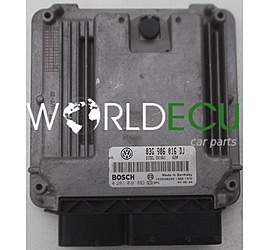 CENTRALINA DO MOTORE SKODA OCTAVIA 1.9 TDI BOSCH 0 281 011 883, 0281011883, 03G 906 016 DJ, 03G906016DJ, EDC16U1