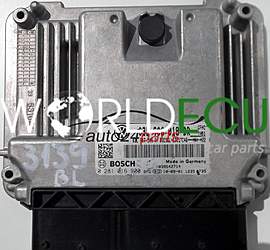 CENTRALINA MOTORE VW VOLKSWAGEN TOURAN 2.0 TDI 03L906018DR, 03L 906 018 DR, 03L907309R, 03L 907 309 R, BOSCH 0 281 016 900, 0281016900, DIESEL EDC17C46 CFHC 7451, 1039S42714
