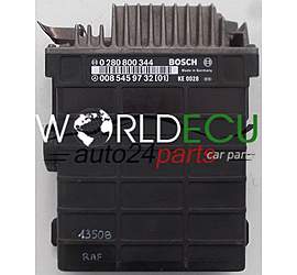ECU ENGINE CONTROLLER MERCEDES W124 200E BOSCH 0 280 800 344, 0280800344, 008 545 97 32, 0085459732