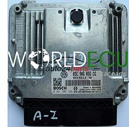 CENTRALINA MOTORE VW VOLKSWAGEN GOLF 1.6 FSI 03C906056CG, 03C 906 056 CG, BOSCH 0261S02183, 0 261 S02 183, BENZIN MED9.5.10 7964, 1039S12228