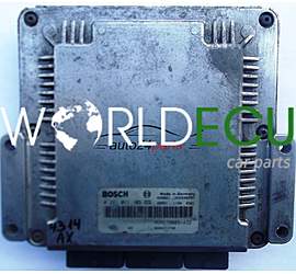 CALCULATEUR MOTEUR RENAULT MASTER 2.5 DCI BOSCH 0281011105, 0 281 011 105 HOM8200091432, 8200091432, 8200243786