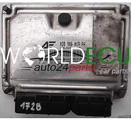 ECU ENGINE CONTROLLER VW VOLKSWAGEN SHARAN SEAT ALHAMBRA 1.9 TDI BVK 038906019PA, 038 906 019 PA, BOSCH 0 281 012 932, 0281012932, DIESEL EDC15P+ 8438, 1039S13424