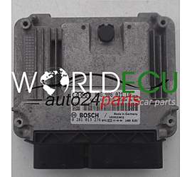 ECU ENGINE CONTROLLER AUDI A3 2.0 TDI 03G906021LG, 03G 906 021 LG, 03G906021AN, 03G 906 021 AN, BOSCH 0281013276, 0 281 013 276