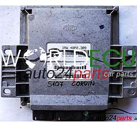 CENTRALINA MOTORE PEUGEOT 406 2.0 IAW48P2309, IAW48P2.309, IAW 48P2.309, HW9644955480, HW 9644955480, 16588004, 16.588.004, SW9650329980, SW 9650329980, 16572044, 16.572.044