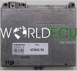 CALCULATEUR MOTEUR VOLVO 440, 460 1.8, S111705113 B, S111705113B, 472947/02, 47294702