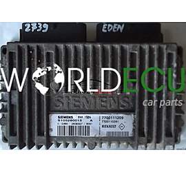 BOITE DE VITESSES AUTOMATIQUE RENAULT MEGANE SCENIC 1.6 7700111209 7700110261 SIEMENS S105280015A S105280015 A