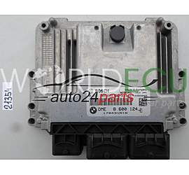 Centralina motore BMW MINI COOPER BOSCH 0 261 S08 678, 0261S08678, DME 8 600 124, DME8600124, 8600124