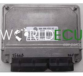 CENTRALINA MOTORE VOLKSWAGEN SIEMENS VDO 5WP40245 01, 5WP4024501, 06A 906 033 DC, 06A906033DC