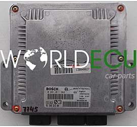 CENTRALINA MOTORE PEUGEOT, CITROEN C5 2.2 HDI, BOSCH 0 281 011 362, BOSCH 0281011362, 96 509 315 80, 9650931580