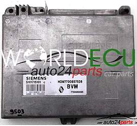 CALCULATEUR MOTEUR RENAULT 19 1.8 16V, SIEMENS S101715101 C, S101715101C, HOM7700857526, 7700857526