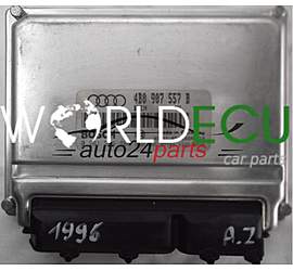 ECU ENGINE CONTROLLER AUDI A6 1.8T 1.8 TURBO 4B0907557B, 4B0 907 557 B, BOSCH 0261204806, 0 261 204 806 BENZIN D03 26SA5412