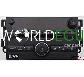 RADIO CD CHEVROLET BH 96 628 256 / BH96628256 / 122000-8070A101 / 1220008070A101 / NDC03291