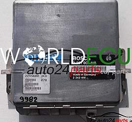 CENTRALINA MOTORE BMW 325, BOSCH 0 281 001 118, 0281001118, 2 243 416, 2243416