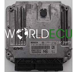 CALCULATEUR MOTEUR TOYOTA URBAN CRUISER BOSCH 0 281 015 696, 0281015696, 89661-52L41, 8966152L41, N6