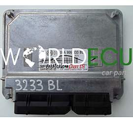 CENTRALINA MOTORE VW VOLKSWAGEN GOLF 1.6 AZD 06A906033BL, 06A 906 033 BL, SIEMENS 5WP40149 02, BENZIN SIMOS 3.3 A 4578