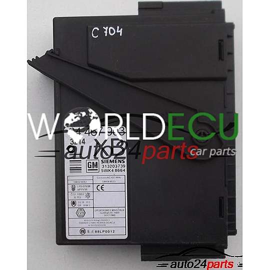 KOMFORTSTEUERGERÄT OPEL CORSA 24 467 903 XB, 24467903, SIEMENS 5WK4 8664, 5WK48664, 313203739