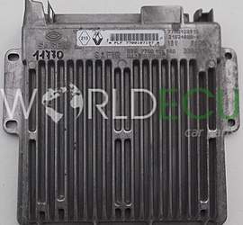 Centralina motore RENAULT TWINGO 1.2 Sagem 21624886-1, 216248861, 7700107197, 7700103915, HOM 7700105560