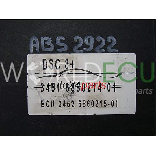 ABS POMPA CENTRALINA BMW BOSCH 0 265 239 286, 0265239286, 34516768550-1, 345167685501, 0265951974