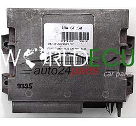 CENTRALINA MOTORE FIAT CINQUECENTO 500 0.9, MAGNETI MARELLI IAW 6F.S0, IAW6FS0, 61602.012.04, 6160201204, 7754649