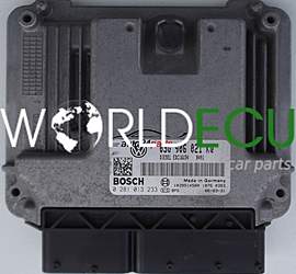 CENTRALINA MOTORE VW VOLKSWAGEN GOLF 1.9 TDI 03G906021KQ 03G 906 021 KQ, BOSCH 0 281 013 233, 0281013233, DIESEL EDC16U34 9247, 1039S17174