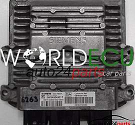 ECU ENGINE CONTROLLER CITROEN BERLINGO 2.0 HDI 5WS40049C-T, 5WS40049CT, SW90650517880, HW9647423380