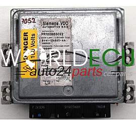 MOTORSTEUERGERÄT ECU STEUERGERÄT FORD KUGA 2.0 TDCI 8V41-12A650-AA, 8V4112A650AA, PR122865022, 5010336, 1565981