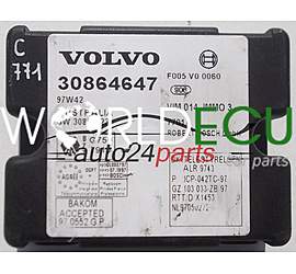 COMFORT CONTROL MODULE VOLVO S40 V40 30864647