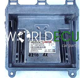 ECU ENGINE CONTROLLER MERCEDES W169 A170 1.7 CDI A2661533179, 2661533179, A 266 153 31 79, A0014460240, 0014460240, A 001 446 02 40, SIEMENS SIM266 5WK90909 (3)