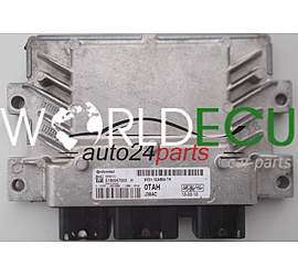 ECU ENGINE CONTROLLER FORD FIESTA 1.4 TDCI CONTINENTAL S180047003 H, S180047003H, FoMoCo 8V21-12A650-TH, 8V2112A650TH, 0TAH