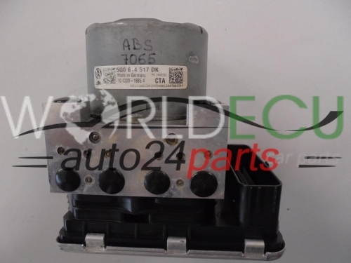 POMPE HYDRAULIQUE ET CALCULATEUR d'ABS VOLKSWAGEN SEAT 5Q0614517DK 10. ...