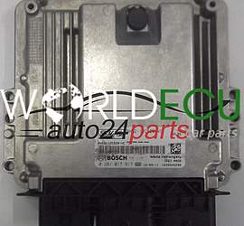 CENTRALINA MOTORE LAND ROVER 2.0 TDCI BOSCH 0 281 017 917, 0281017917, FoMoCo BH52-12C520-VC, BH5212C520VC, DZL7S