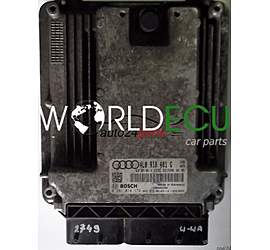 ECU ENGINE CONTROLLER AUDI Q7 3.0 TDI 4L0910401G, 4L0 910 401 G, 4L0907401A, 4L0 907 401 A, BOSCH 0281014174, 0 281 014 174, DIESEL EDC17CP04 CASA 0070 1039S26480