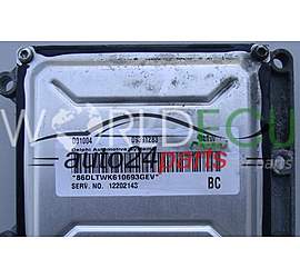 Motorsteuergerät ECU Steuergerät OPEL ASTRA VECTRA ZAFIRA 2.2 Z22SE 09391283 DLTW