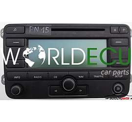 RADIO CD NAVI SEAT LEON 2007 5P0 035 191 B, 5P0035191B, 7 612 002 056, 7612002056, SEZ1Z2G7398171