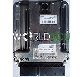 ECU ENGINE CONTROLLER AUDI A5 S5 4.2 TFSI 8T0907560M, 8T0 907 560 M, 8T0907560 BOSCH 0261S02623, 0261S02623